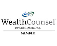 California estate planning attorney wealth counsel membership badge