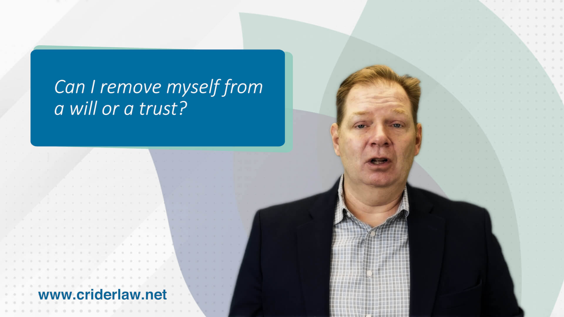 can-i-remove-myself-from-a-will-or-a-trust